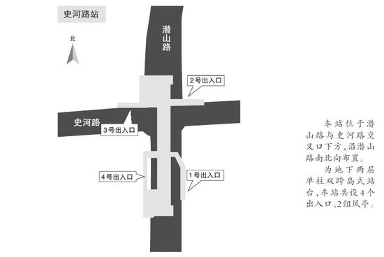 合肥市地铁3号线站点集体亮相(示意图)