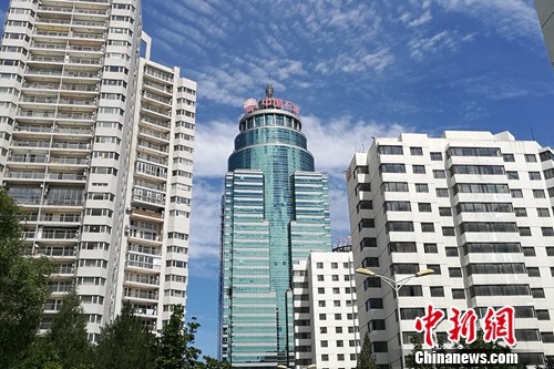 图为北京朝阳区北辰附近某居民住宅外景。中新网 程春雨 摄