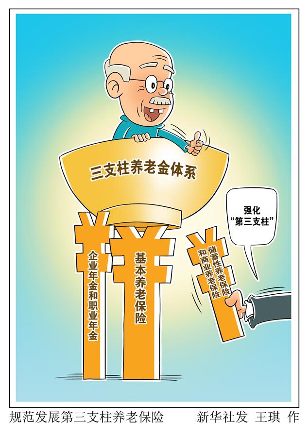 （图表·漫画）［社会］规范发展第三支柱养老保险