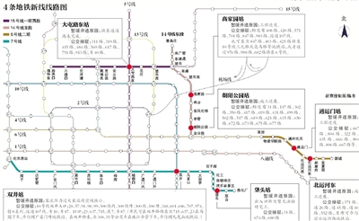 北京4条地铁新线运营 7站暂缓开通