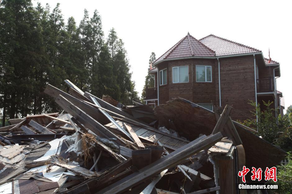 上海最“牛”违建豪宅藏秘林中